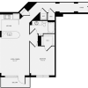 Floor plan: 1 Bedroom X