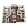 Floor plan: 2CC