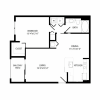 Floor plan: 1A3