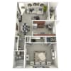 Floor plan: 1 Bedroom