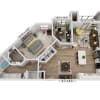 Floor plan: Curie