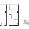 Floor plan: A4th 1 Bedroom Loft
