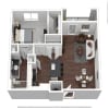Floor plan: Sunset Three