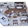 Floor plan: B2a