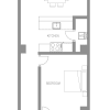 Floor plan: Montesino One Bedroom A