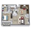 Floor plan: The Hazelnut