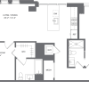 Floor plan: 2 Bed/2 Bath_B1