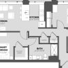 Floor plan: 2 Bed/2 Bath-B2