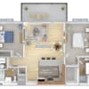 Floor plan: B4-1064