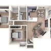 Floor plan: 2x2 | Beach | New TA Reno