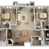 Floor plan: 2x2