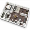 Floor plan: Carlton- Sunroom