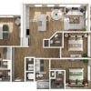 Floor plan: C1
