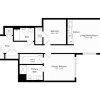 Floor plan: 2 Bed - 2 Bath | b04 - Judd