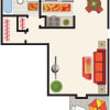 Floor plan: Studio