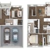 Floor plan: C1 Townhome