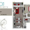 Floor plan: 1C