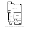 Floor plan: J06 - JR 1 Bedroom