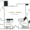 Floor plan: M2R