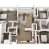 Floor plan: 3A Deluxe