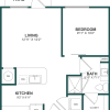 Floor plan: Studio-S3