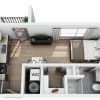 Floor plan: Studio A