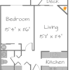 Floor plan: A109