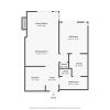 Floor plan: One Bedroom
