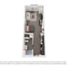 Floor plan: Albert - Studio 528