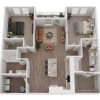 Floor plan: B1C