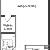 Floor plan: Studio B