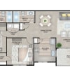 Floor plan: B1U