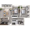 Floor plan: Standard New Yorker