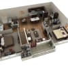 Floor plan: 2 BR Grand Overlook