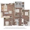 Floor plan: 3B
