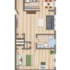 Floor plan: 1 Bedroom