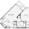 Floor plan: A2CF