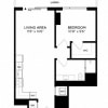 Floor plan: 1W