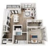 Floor plan: A3-B