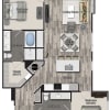 Floor plan: T