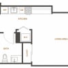 Floor plan: Studio D