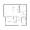 Floor plan: 2x1 - D11