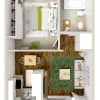 Floor plan: 1 Bedroom 1 Bath