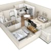 Floor plan: 1 BR Vue Summit