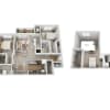 Floor plan: Bayberry Shores Loft (B2FL)