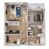 Floor plan: A3D/A3DA