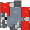 Floor plan: C1