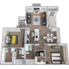 Floor plan: B2