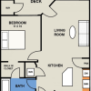 Floor plan: The Crescent - West