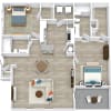 Floor plan: B2 Lower